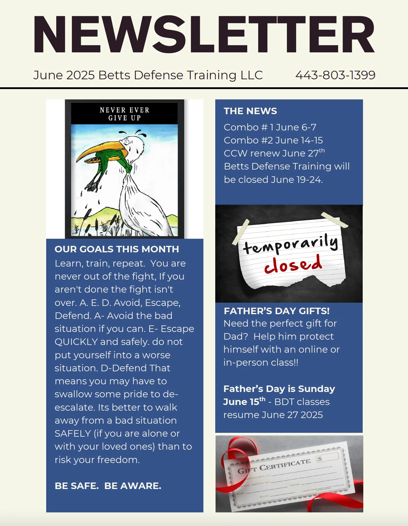 June 2025 Newsletter