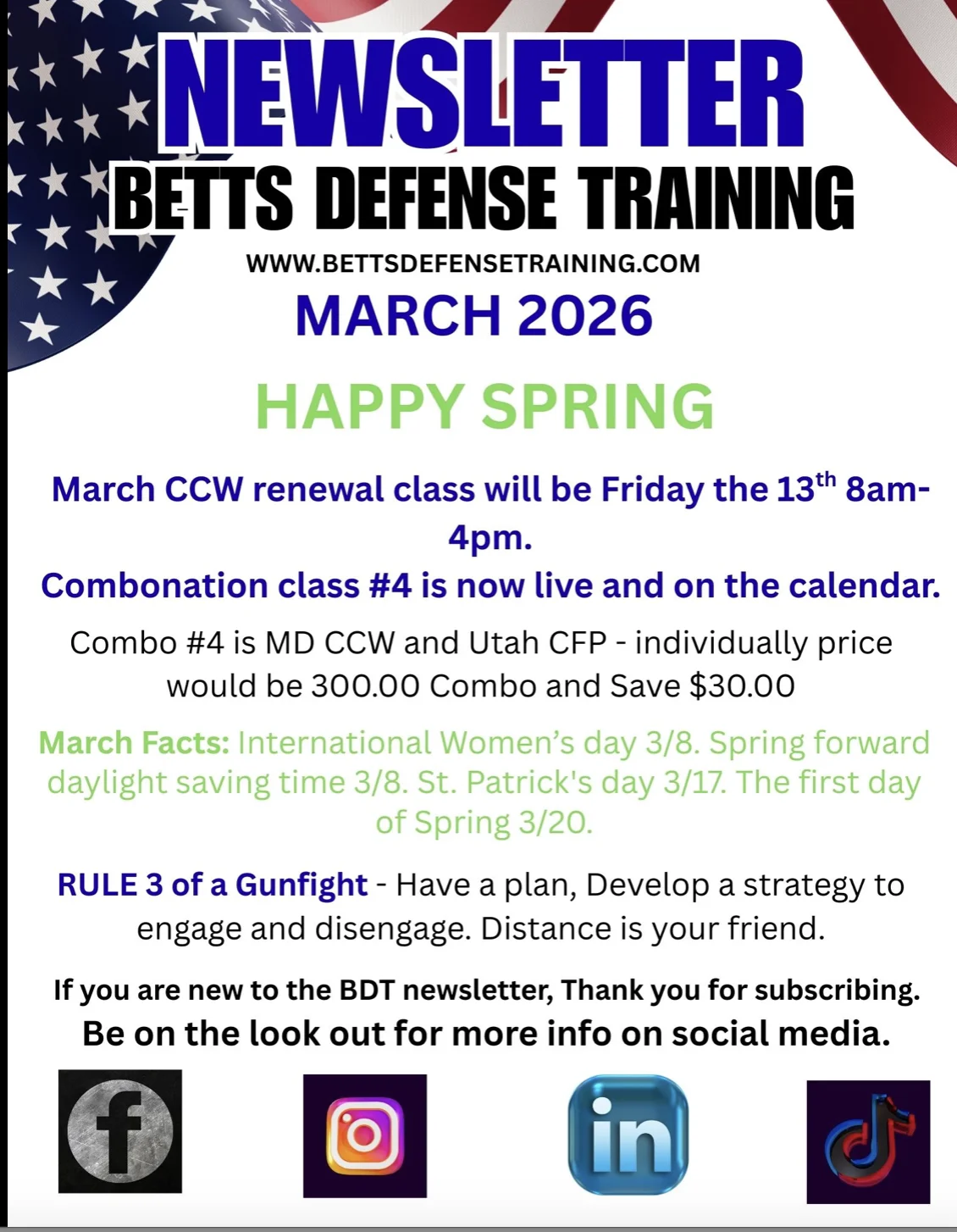 March 2026 Newsletter