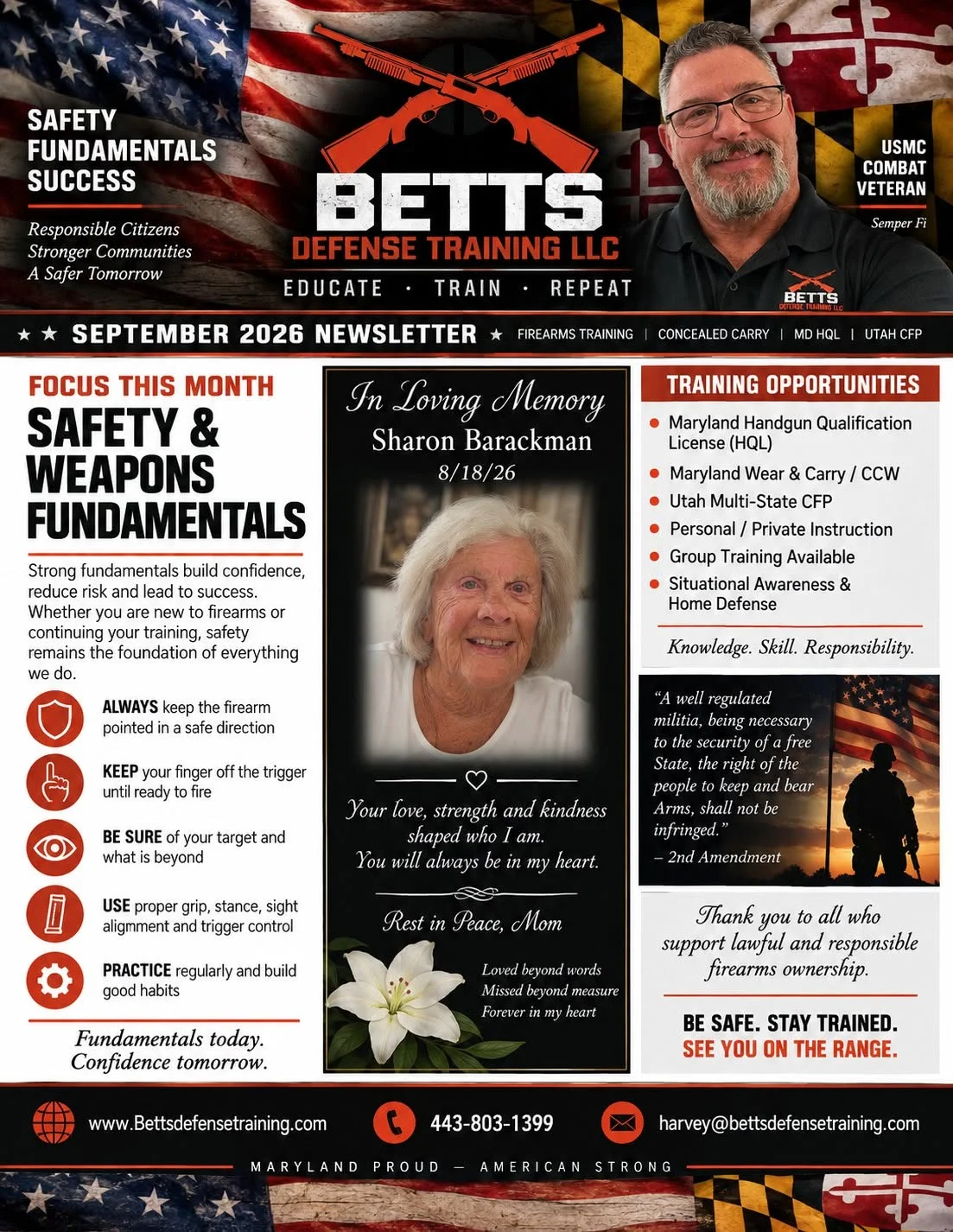 September 2026 Newsletter