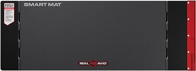 Universal Smart Gun Mat - Gun Oil Resistant, Non-Slip, Padded Rifle Cleaning Mat - Choose 47.25”x19.5” XXL Mat or 43"x16"